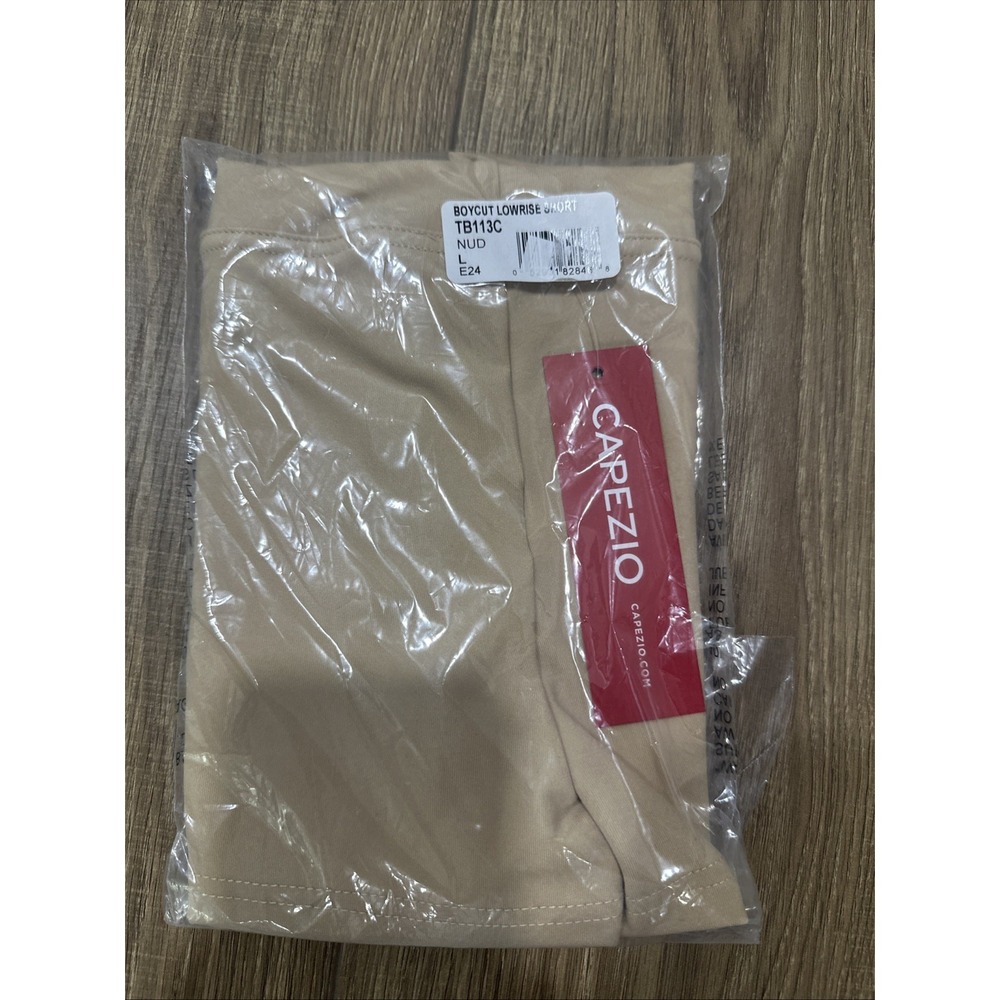 NWT Boy/Girl Capezio Cut Low Rise Short‎ Nude TB113C Sz Large 12-14